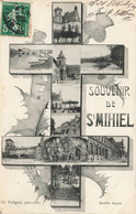 St Mihiel * Souvenir De La Ville * Cpa 10 Vues * Croix De Lorraine - Saint Mihiel