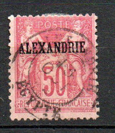 Col33 Colonie Alexandrie N° 14 Oblitéré Cote : 34,00€ - Used Stamps