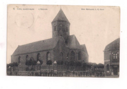 Belgique Carte Postale VIVE SAINT ELOI  Eglise. Oblitération WAREGHEM 1909. - Waregem