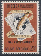 Belgie Belgique Belgium 1972 Mi 1680 YT 1625 SG 2273 ** Persvrijheid / Liberte De La Presse / Liberty Of The Press - Andere & Zonder Classificatie