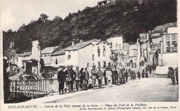 FRANCE - 54 - DUN SUR MEUSE - Entrée De La Ville Venant De La Gare - Place Du Pont - Carte Postale Ancienne - Otros & Sin Clasificación