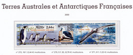 TAAF 2000 N° 270 à  272 Neufs ** Qualité Sup. - Unused Stamps