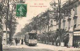 Nice * L'avenue De La Gare * Tram Tramway - Other & Unclassified