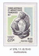 TAAF 2000 N° 265 Et 278 Neufs ** Qualité Sup. - Unused Stamps