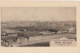 59 - LOMME LEZ LILLE - Société Des Acieries De Longwy , Dépôt De Lille - Lomme