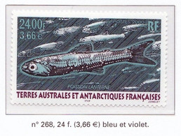 TAAF 2000 N° 268  Neuf ** Qualité Sup. - Unused Stamps