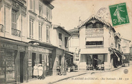 St André De Cubzac * La Rue Nationale * Café De Paris * Horlogerie Bijouterie - Other & Unclassified