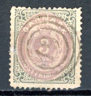 Danemark   Y&T    17   Mi   17 A   Obl   ---    Excelent état... - Used Stamps