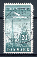 Danemark   Y&T    PA  8    Mi   219   Obl   ---    Excellent état - Airmail