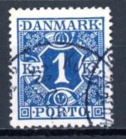 Danemark   Y&T    T  16    Mi   17   Obl   ---    Excellent état. - Port Dû (Taxe)