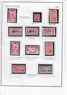 Thème Croix Rouge - Timbres Des Anciennes Colonies Françaises - Collection - Neufs */** - Cruz Roja