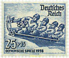 611936 MNH ALEMANIA 1935 4 JUEGOS OLIMPICOS INVIERNO GARMISCH 1936 - Winter 1936: Garmisch-Partenkirchen