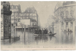 1 Cpa France - Flooded Paris 1910 - Floods