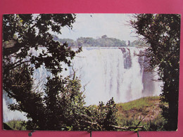 Zimbabwe - Victoria Falls - The Main Falls Form The Rain Forest - R/verso - Zimbabwe