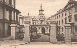 Canada - Quebec - Bishop's Palace - Palais épiscopal - Edit. The Valentine And Sons  - Carte Postale Ancienne - Altri & Non Classificati