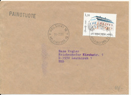 Finland Cover Sent To Germany Helsinki 16-2-1983 Single Franked - Briefe U. Dokumente