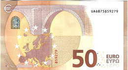 FRANCE - 50 € - UA - U038 G1 - UNC - Lagarde - 50 Euro