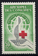 Comoros, Comores, 1963, Red Cross Centenary, MNH, Michel 53 - Nuevos