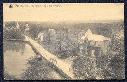 SPA : Vue Prise De La Montagne Vers Le Lac De Warfaz | 1922 [2 Scans R°V°] - Spa