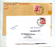 Lettre Cachet Sur  Tarif A - Storia Postale