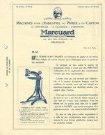 Dépliant Publicitaire Marcuard Machines > Industrie Du Papier & Du Carton - Drukkerij & Papieren