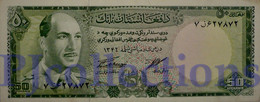 AFGHANISTAN 50 AFGANIS 1967 PICK 43a AU/UNC - Afghanistán