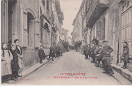 CPA - PUYLAURENS -  Rue Du Cap-de-Castel - Puylaurens