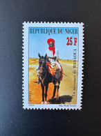 Niger 2004 Mi. 1991 Un Messager De Madaoua Horse Cheval Pferd Faune Fauna MNH ** 1 Val. - Níger (1960-...)