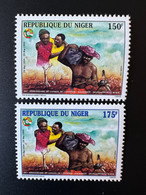 Niger 1999 Mi. 1626 - 1627 40ème Anniversaire Conseil De L'Entente Joint Issue émission Commune MNH ** 2 Val. - Níger (1960-...)