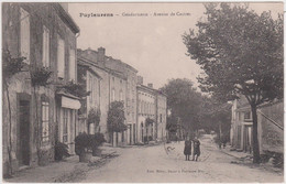 CPA - PUYLAURENS -  Gendarmerie Avenue De Castres - Puylaurens