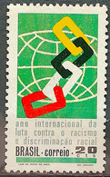 C 694 Brazil Stamp Fight Against Racism Racial Discrimination Law 1971 MH 1 - Unused Stamps