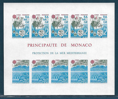 Monaco Bloc N°34a** Non Dentelé. Europa 1986 Cote 465€. - Errors And Oddities