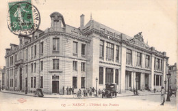 FRANCE - 54 - NANCY - L'Hôtel Des Postes - Voiture - Carte Postale Ancienne - Nancy