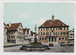 7157 MURRHARDT, Marktplatz, Brunne, VW - Käfer NSU PRINZ, 196... - Waiblingen