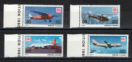 Inde - YV PA 13 à 16 N** MNH , Avions - Poste Aérienne