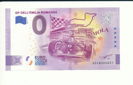 Billet Touristique 0 Euro - GP DELL'EMILIA ROMAGNA - SECQ - 2020-2 - N° 831 - Autres & Non Classés