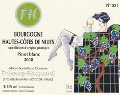Etiquette Vin MANINI Jacques Festival BD Vini BD Dijon 2022 (Total Combat Necromancy - Dishes