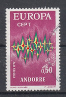 ANDORRA FRANCESA 1972 - EUROPA CEPT - YVERT 217º - Usados