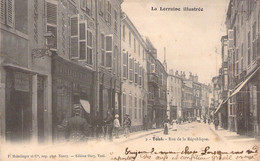 FRANCE - 54 - TOUL - Rue De La République - Edition Oury - Carte Postale Ancienne - Toul