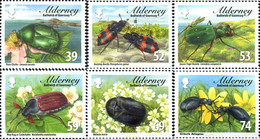 297368 MNH ALDERNEY 2013 ESCARABAJOS - Spiders