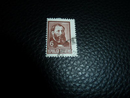 Republica Argentina - José Hernandez - 6 Pesos - Yt 868 - Brun-rouge - Oblitéré - Année 1973 - - Gebruikt