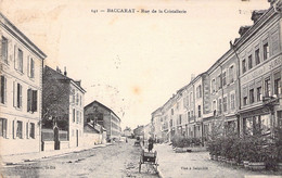 FRANCE - 54 - BACCARAT - Rue De La Cristallerie - Carte Postale Ancienne - Baccarat