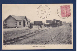 CPA [41] Loir Et Cher > DHUIZON Gare Station Train Chemin De Fer - Autres & Non Classés