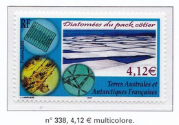 TAAF 2002 N° 338 Neuf ** Qualité Sup. - Unused Stamps