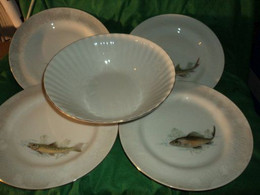 Servizio Pesce In Porcellana Di Bavaria - Portate