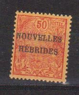 NOUVELLES HEBRIDES    N°  YVERT  4  NEUF AVEC CHARNIERES  ( CH 3/12 ) - Ungebraucht