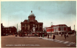 Hull - Victoria Square And City Hall - Hull