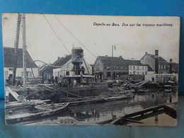 Capelle Au Bois    Vue Sur Les Travaux Maritimes  (Kapelle Op Den Bos) - Kapelle-op-den-Bos