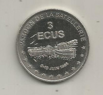 JC, Euros Des Villes, 3 écus De CONFLANS SAINTE HONORINE , Pardon De La Batellerie,  2 Scans - Euro Van De Steden