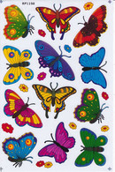 Schmetterling Insekten Tiere Aufkleber / Butterfly Sticker A4 1 Bogen 27 X 18 Cm ST422 - Scrapbooking